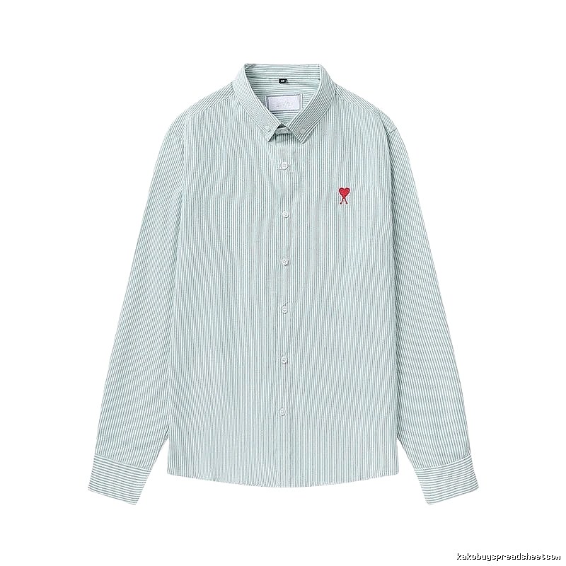 AMI Heart - Shaped Stripe Shirt