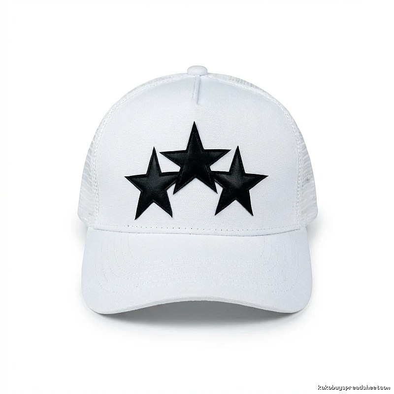 AMIRI Star Trendy White Hat