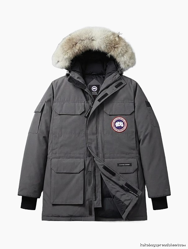 Canada Goose Parka Style Dark Grey Down Jacket