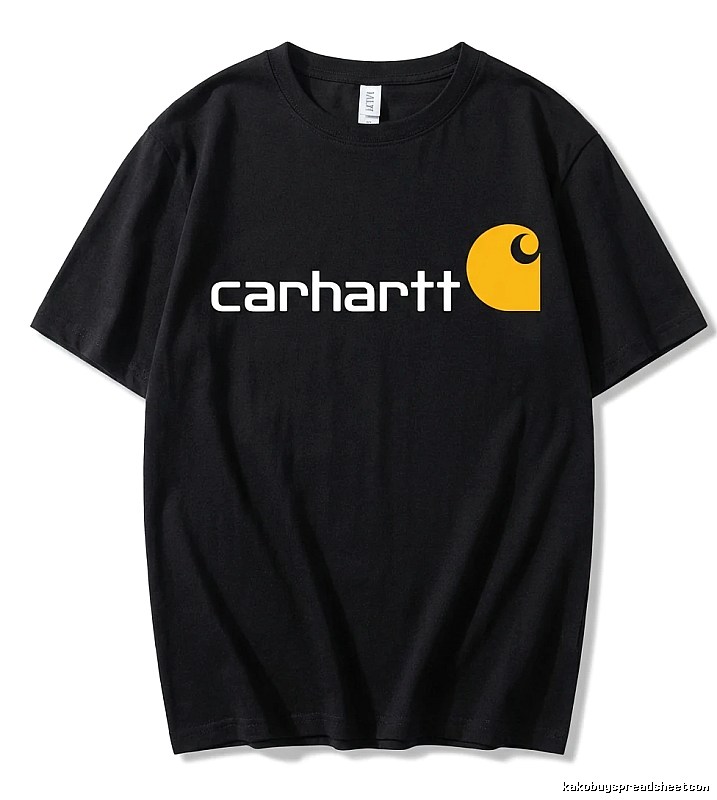 Carhartt classic black trendy T-shirt