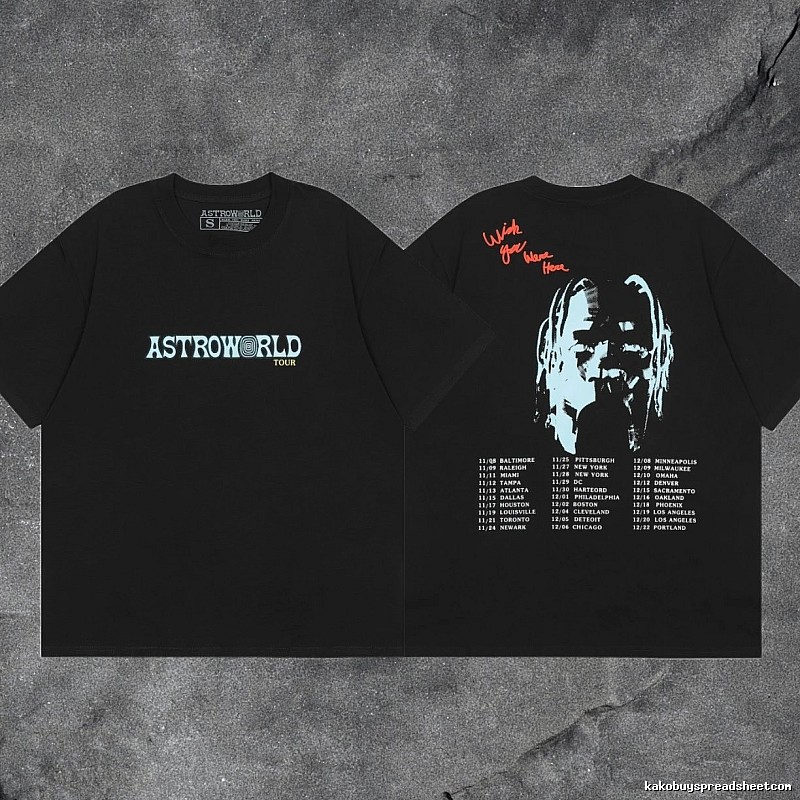 Denim Tears Black Graphic T-Shirt Easy Pairing