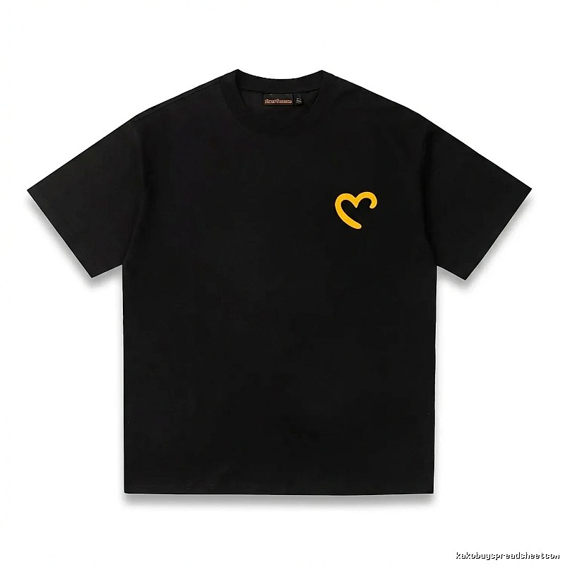 DREW Basic Style Simple Black T-shirt