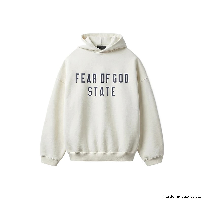ESSENTIALS Simple Style White Sweatshirt