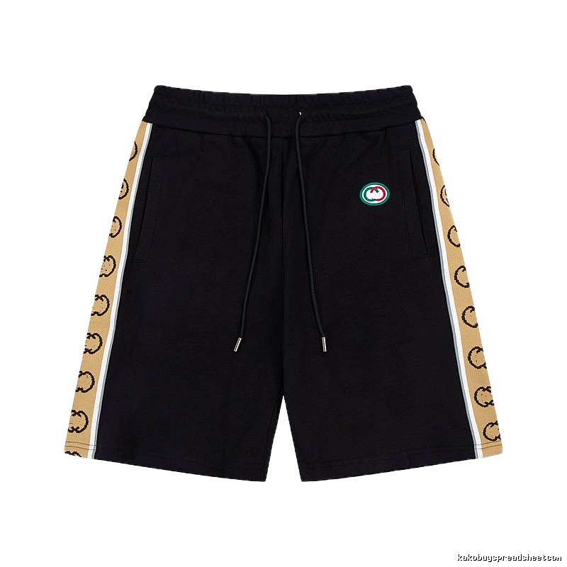Gucci classic style black shorts