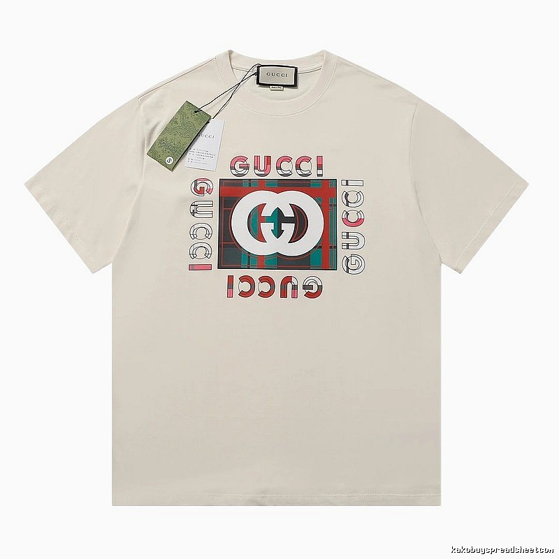 Gucci printed fashion white T-shirt