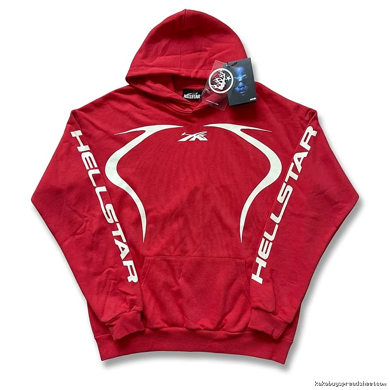 Hellstar Trendy and Cool Style Red Sweatshirt