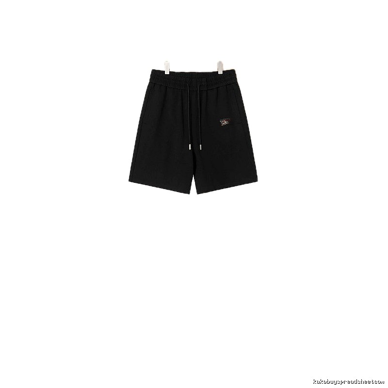 LV casual style black shorts
