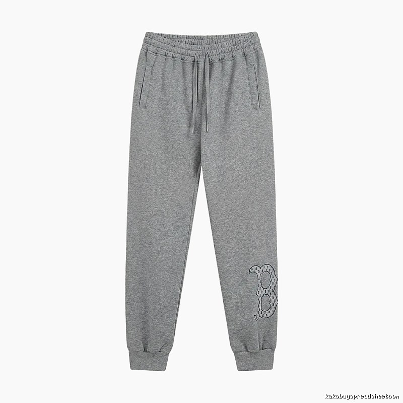 MLB series casual gray sweatpants