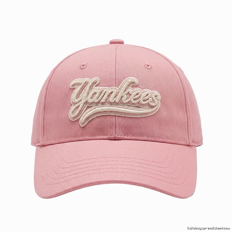 MLB Yankees pink baseball cap