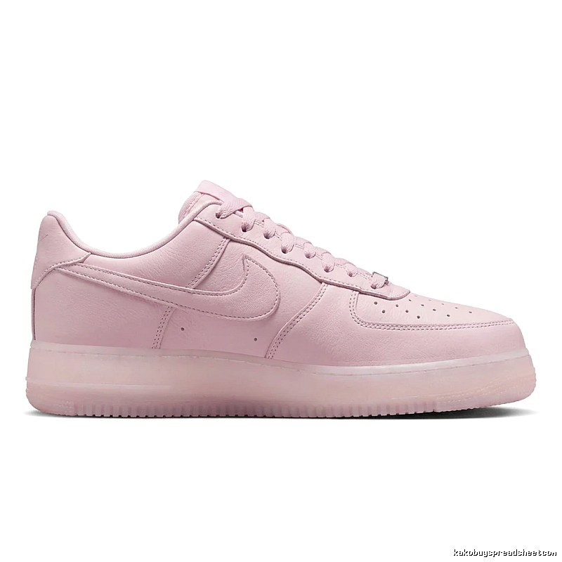 Nike Air Force 1 pink sports shoes