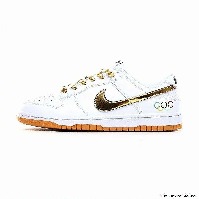 Nike Dunk Olympic Style White Shoes