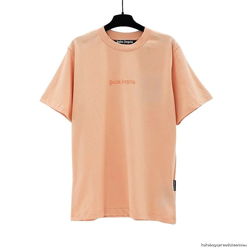 Palm Angels Statement Logo T-shirt White Palm Tree for Easy Pairing