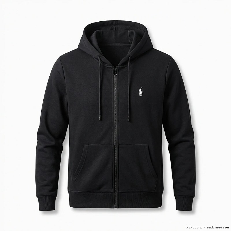 Ralph Lauren Black Label minimalist style hoodie