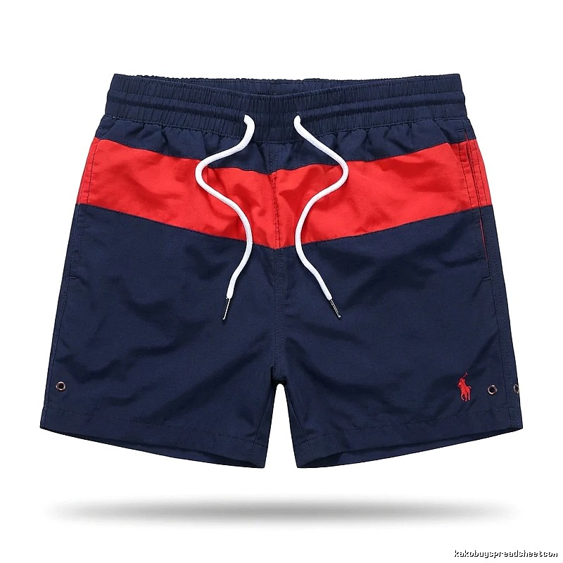 Ralph Lauren casual style red and blue shorts