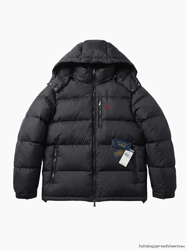 Ralph Lauren classic black down jacket