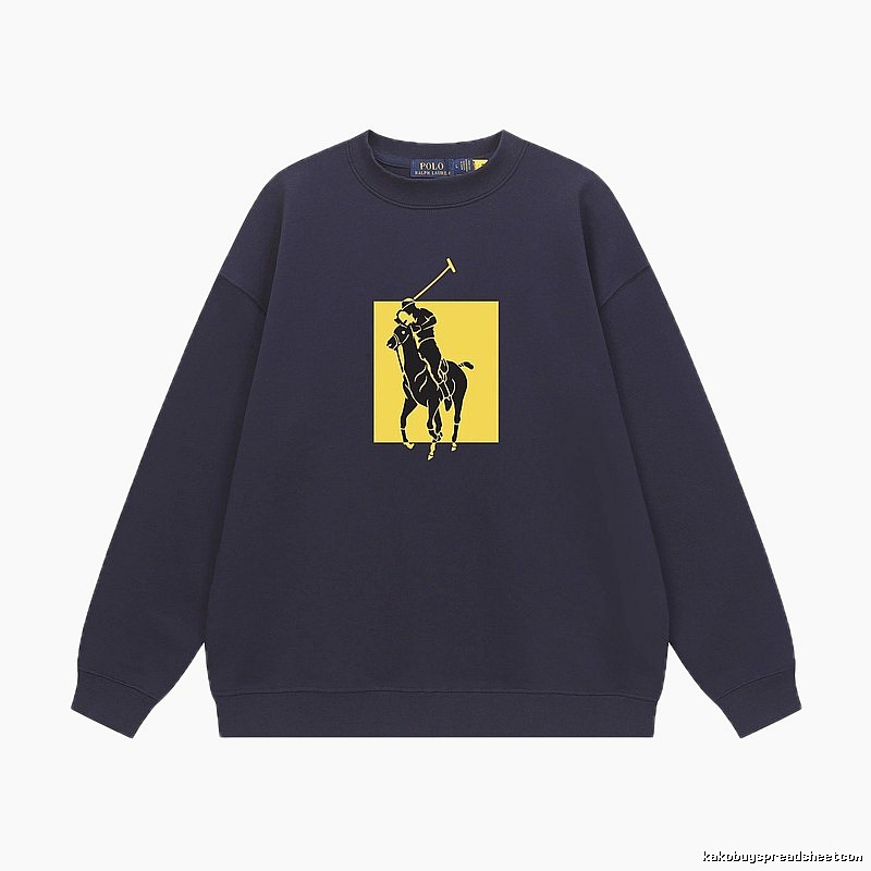 Ralph Lauren Polo Series Retro Style Sweatshirt