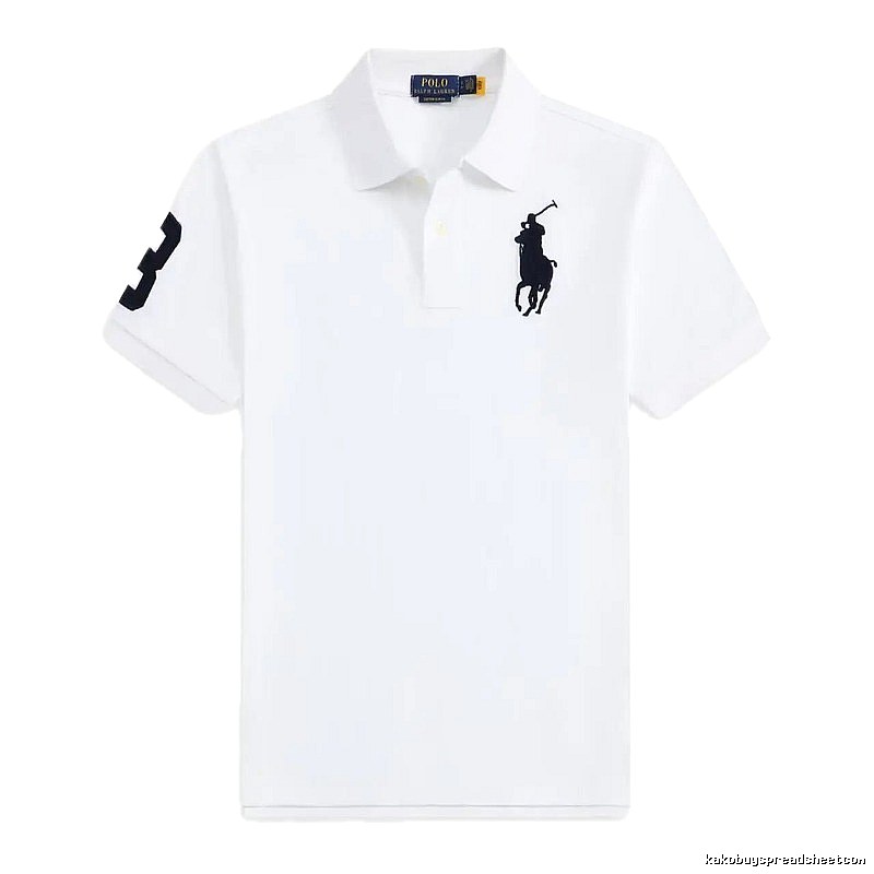 Ralph Lauren Polo White Minimalist Style T-shirt
