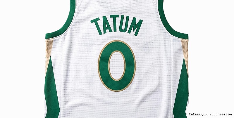 Tatum Series Green and White Basketball Vest