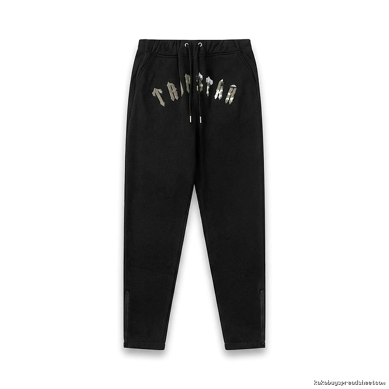 Trapstar Letter Style Black Sweatpants