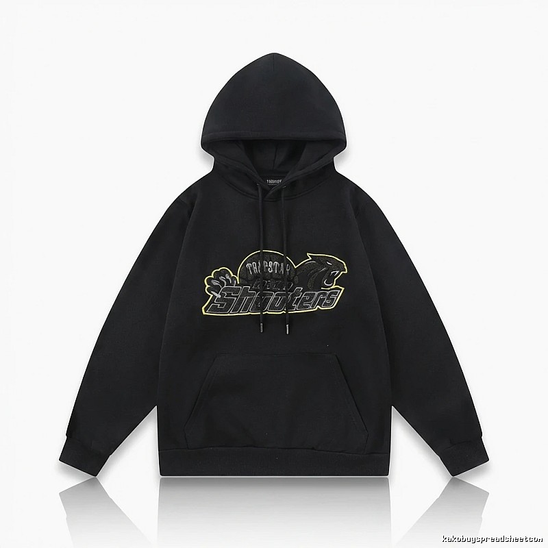 Trapstar Print Trendy and Cool Black Sweatshirt