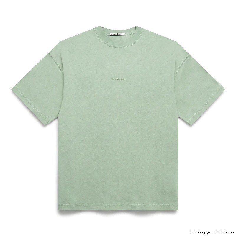 Acne Studios minimalist style light green T-shirt