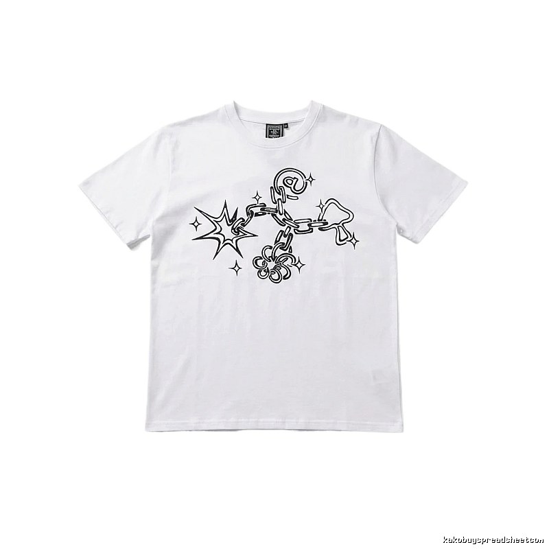 ADWYSD Graffiti Style White T-shirt