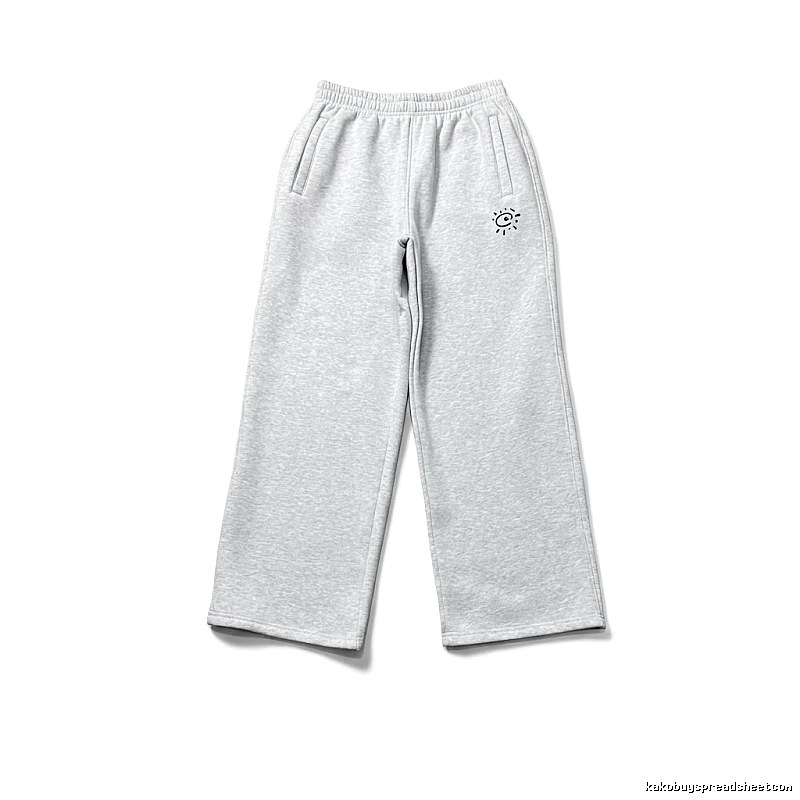 ADWYSD minimalist style gray sweatpants