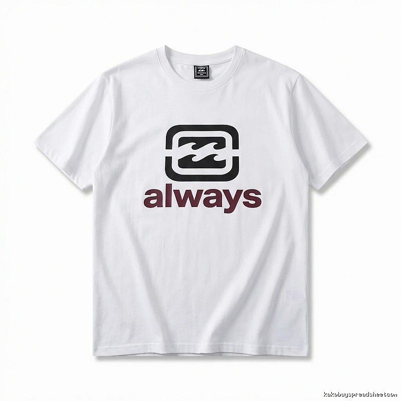 ADWYSD minimalist style white T-shirt