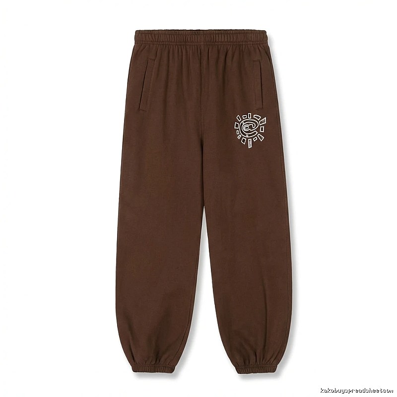 ADWYSD retro brown sweatpants