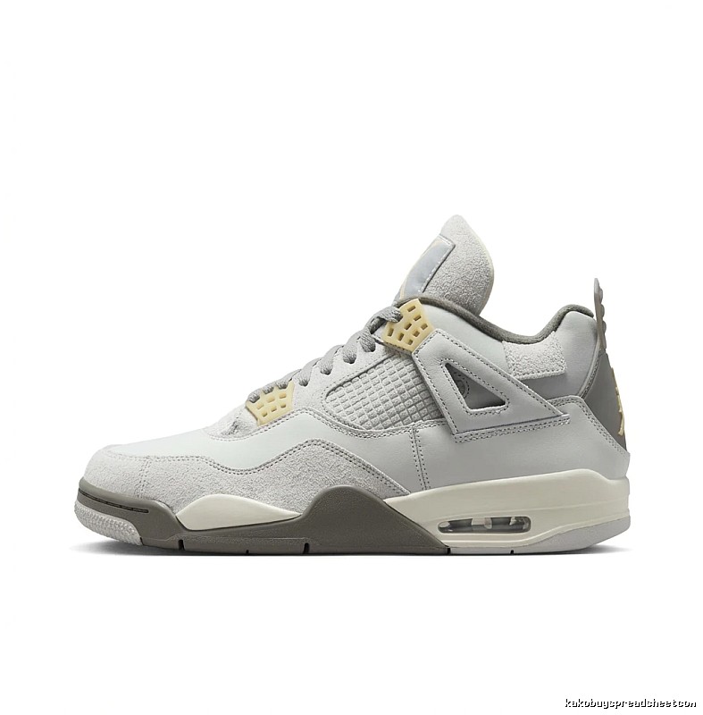Air Jordan 4 Retro Wind Grey Shoes