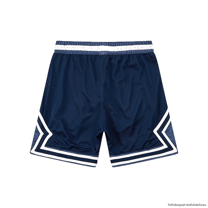 AJ basketball style dark blue shorts