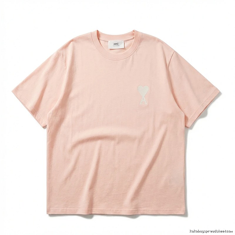 AMI Basic Pink T-shirt