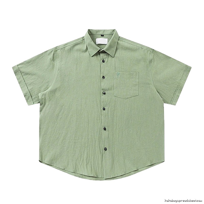 AMI casual light green shirt