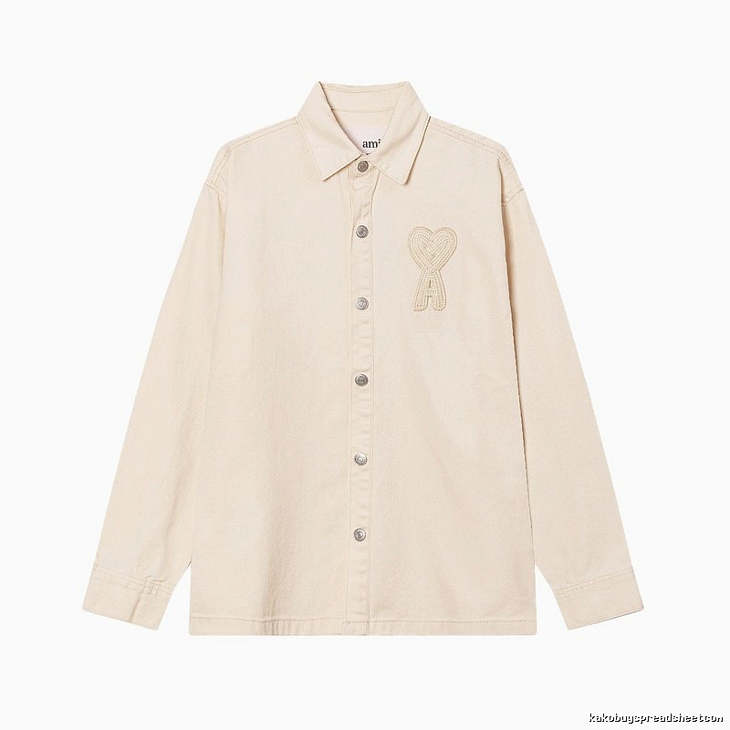 AMI Embroidered Love Style Shirt