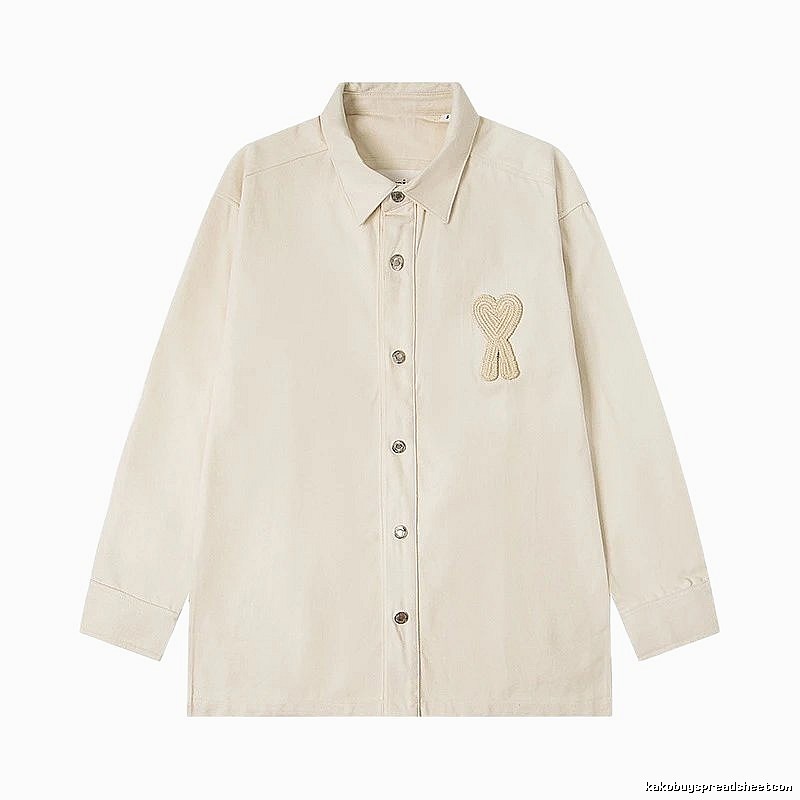 AMI Embroidered Love Style Shirt