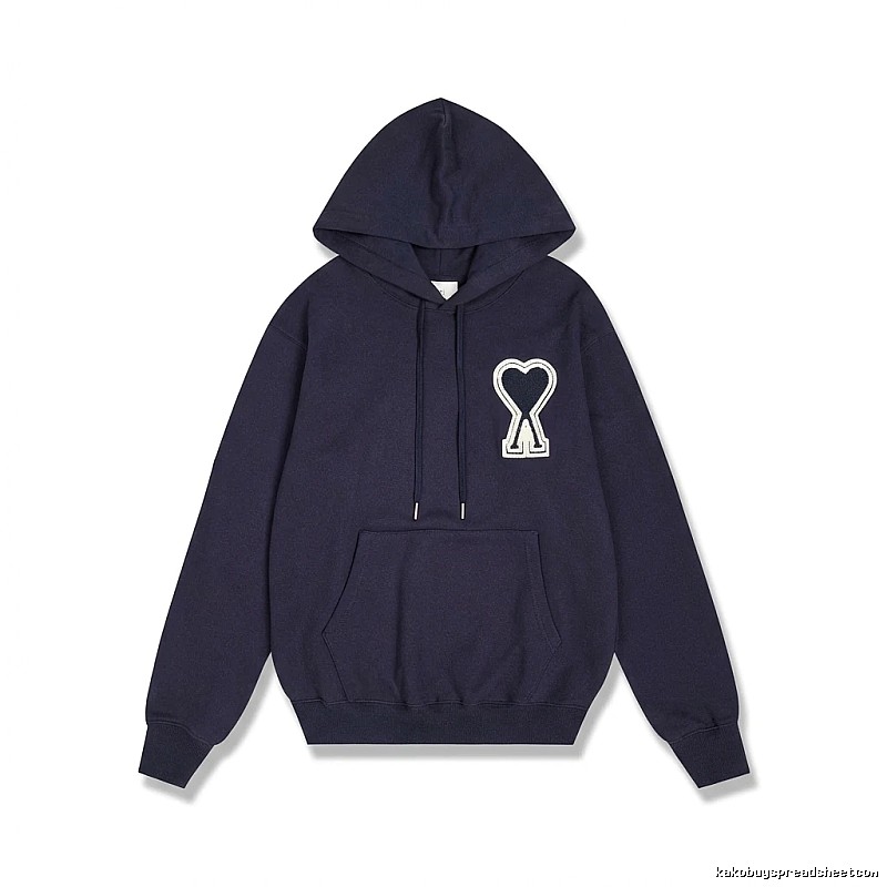 AMI Heart Pattern Hoodie