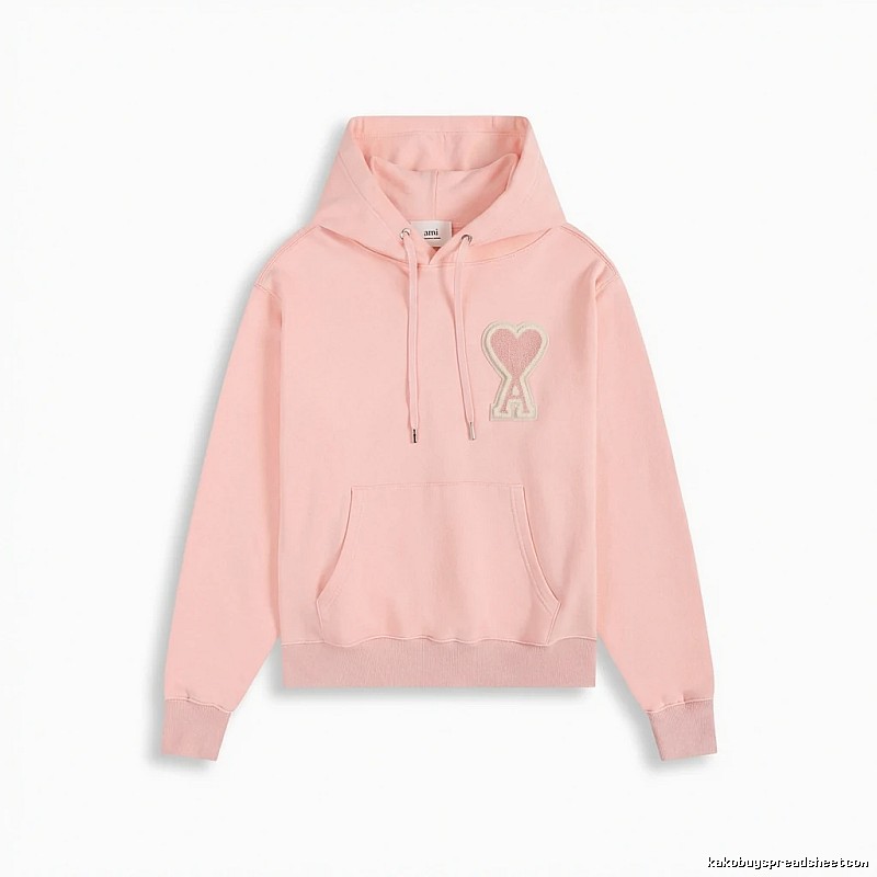 AMI Love Pink Hoodie