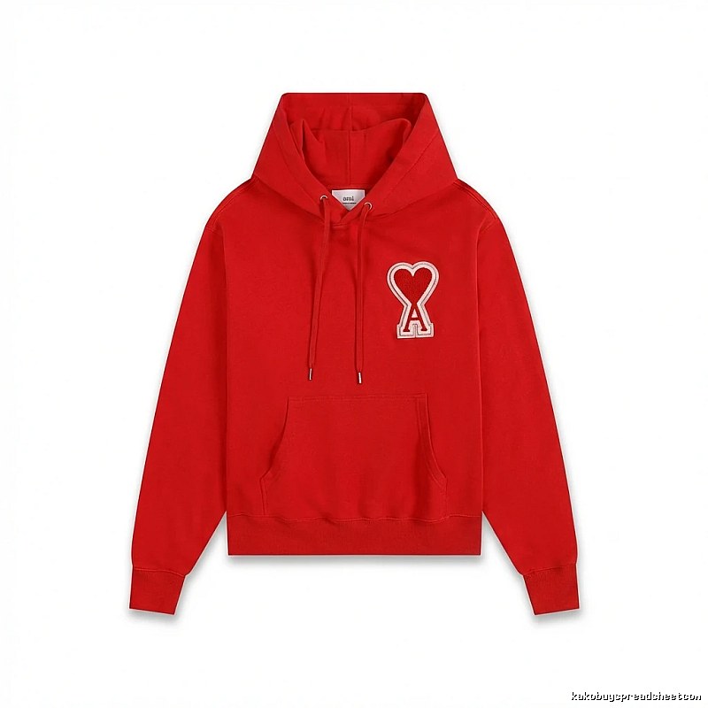 AMI Love Series Red Hoodie
