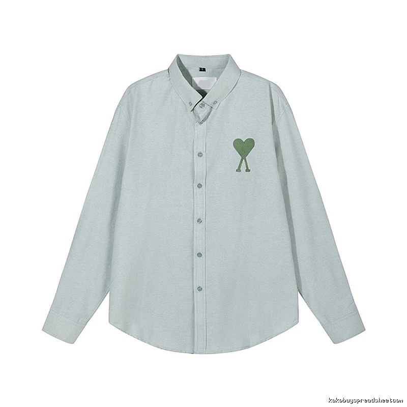 AMI Love Simple Style Grey Shirt