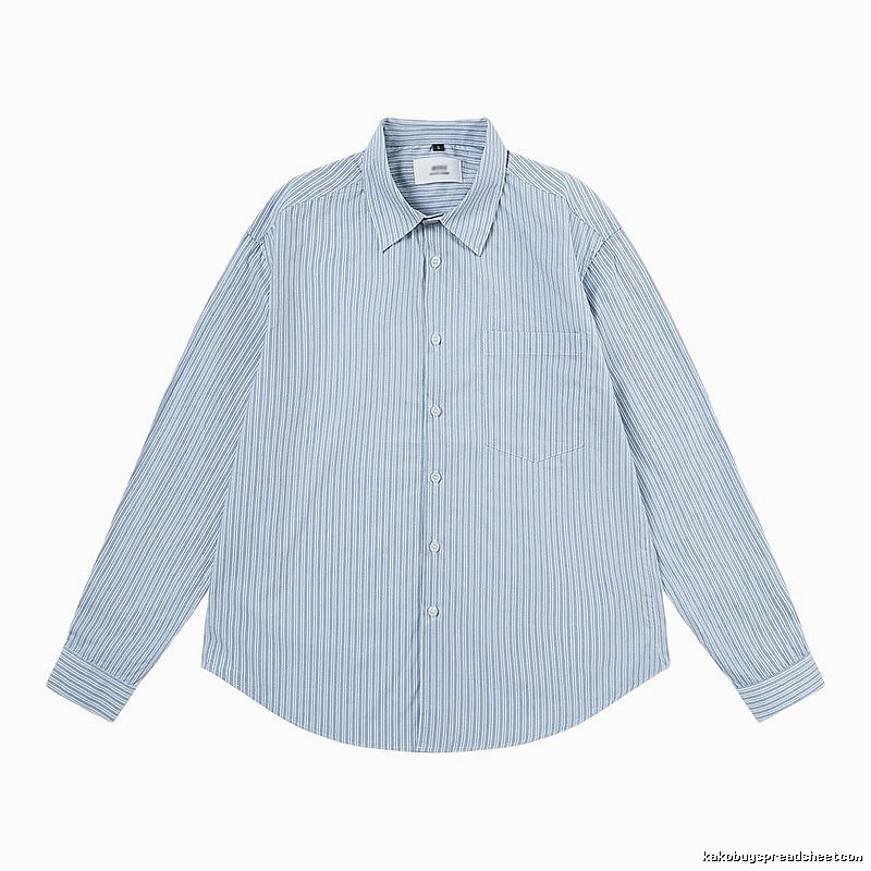 AMI Stripe Minimalist Style Shirt
