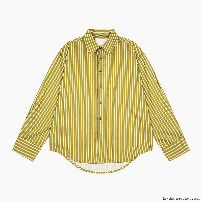 AMI striped retro-style shirt