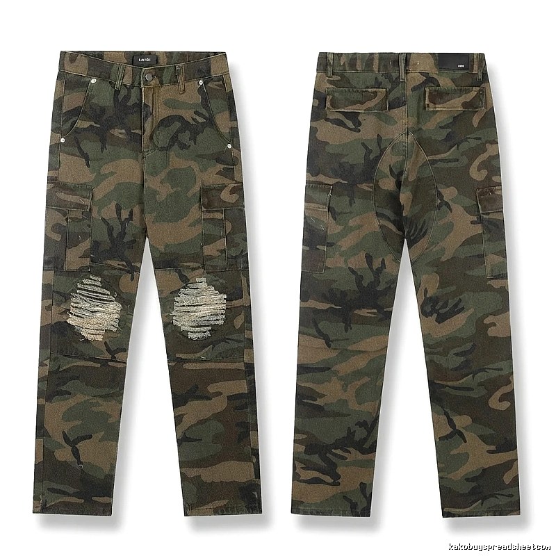 AMIRI camouflage-style work pants