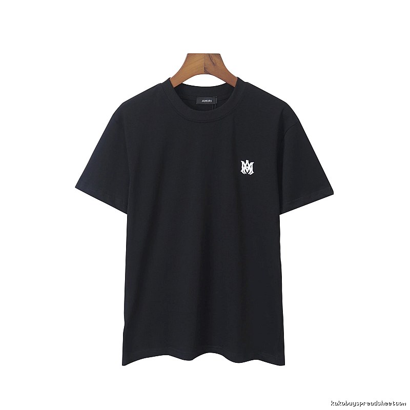 Amiri Classic Logo T-shirt Black Small AM for Daily Styling