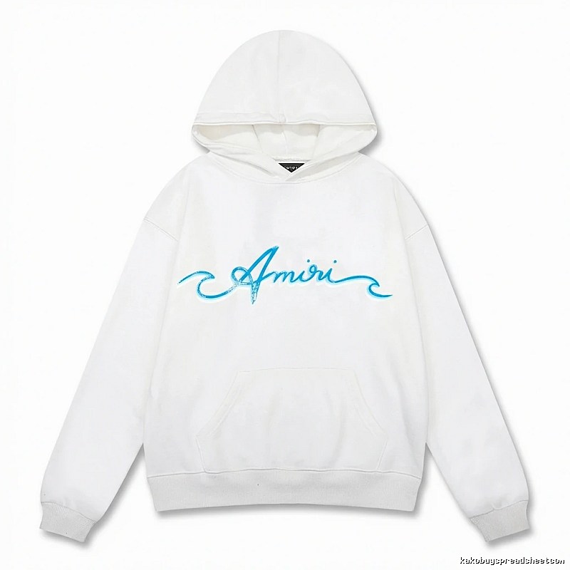 AMIRI Letter Print Hoodie