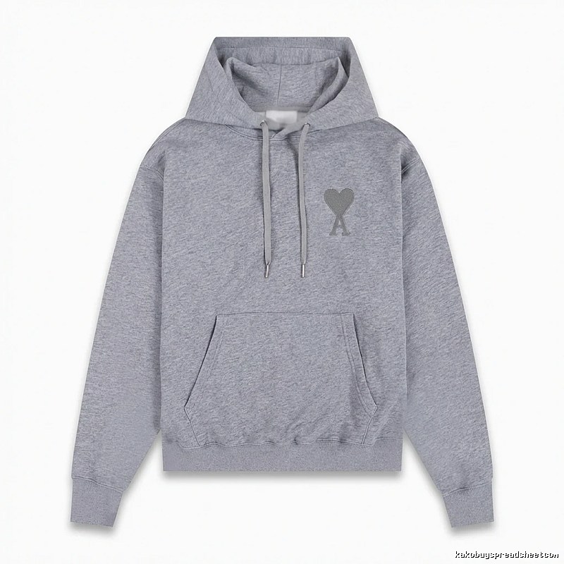 AMIRI Love Collection Grey Hoodie