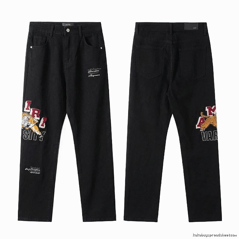 AMIRI retro - style black jeans