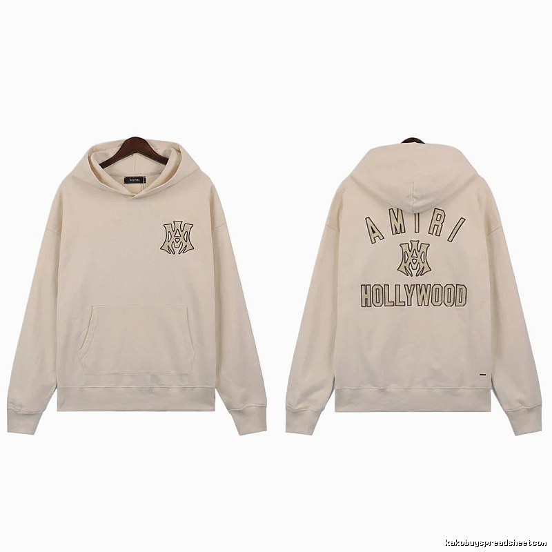 AMIRI retro-style off-white sweatshirt
