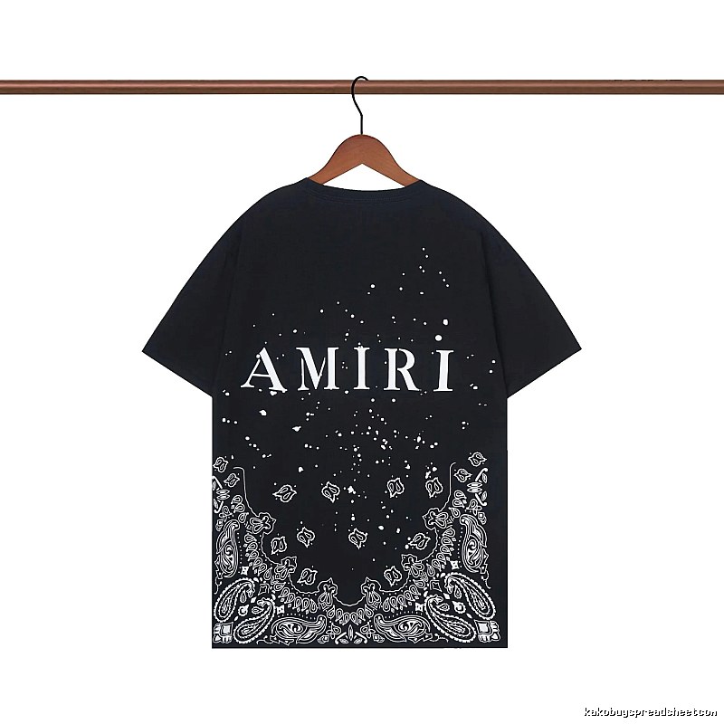 Amiri Weekend Graphic T-shirt White Blue Amiri for Seasonal Looks