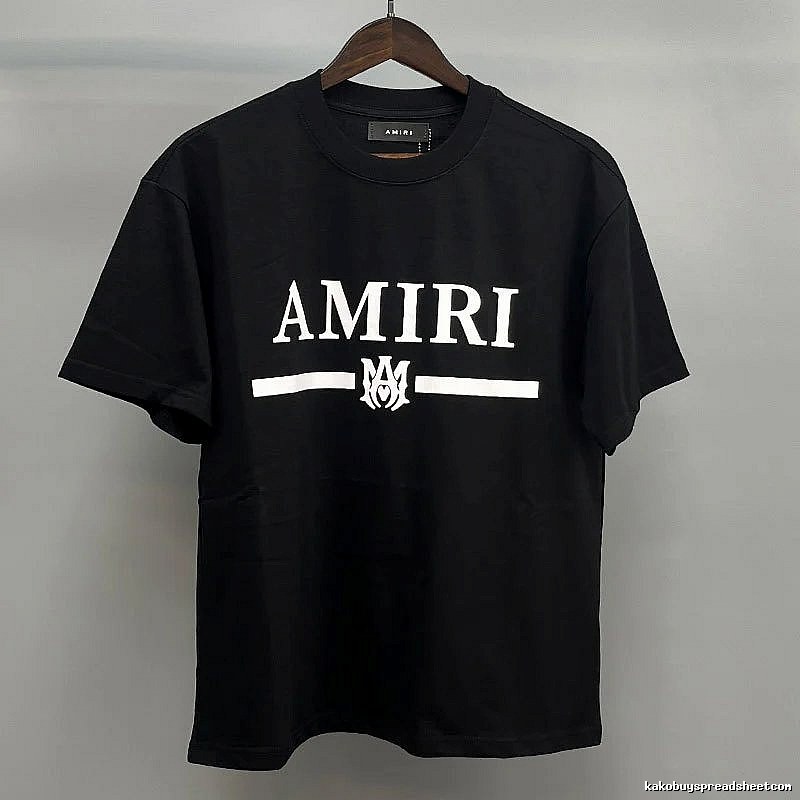 Amiri White Black Records Graphic T-Shirt Signature Detail