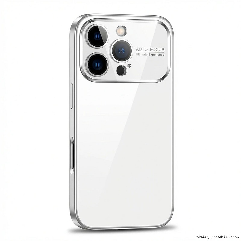 Apple transparent minimalist style phone case